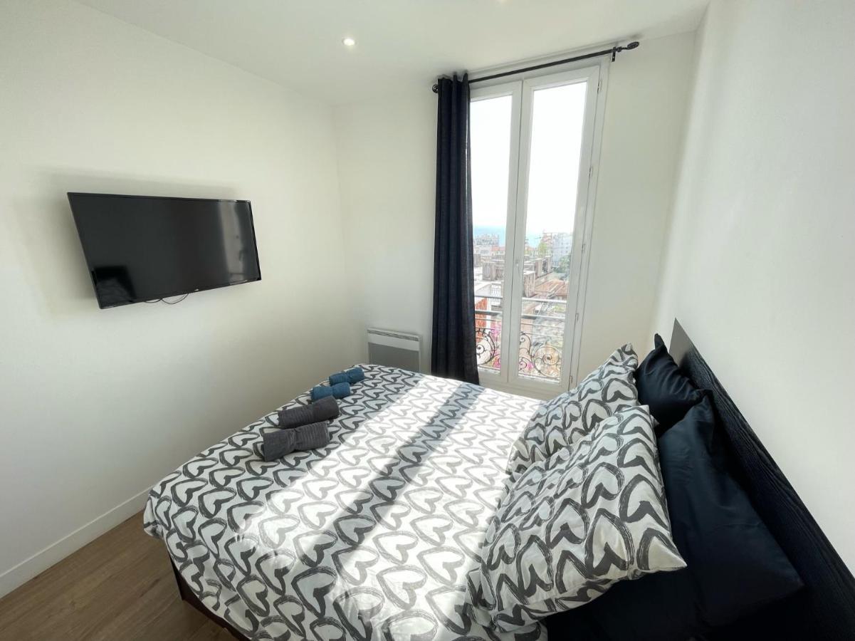 Nice Renting - Cambrai - Luxurious Sea View Terrasse - King Bed - Parking - Ac - Fully Equipped Exterior photo